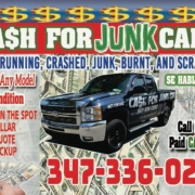 Cash for junk cars flyer