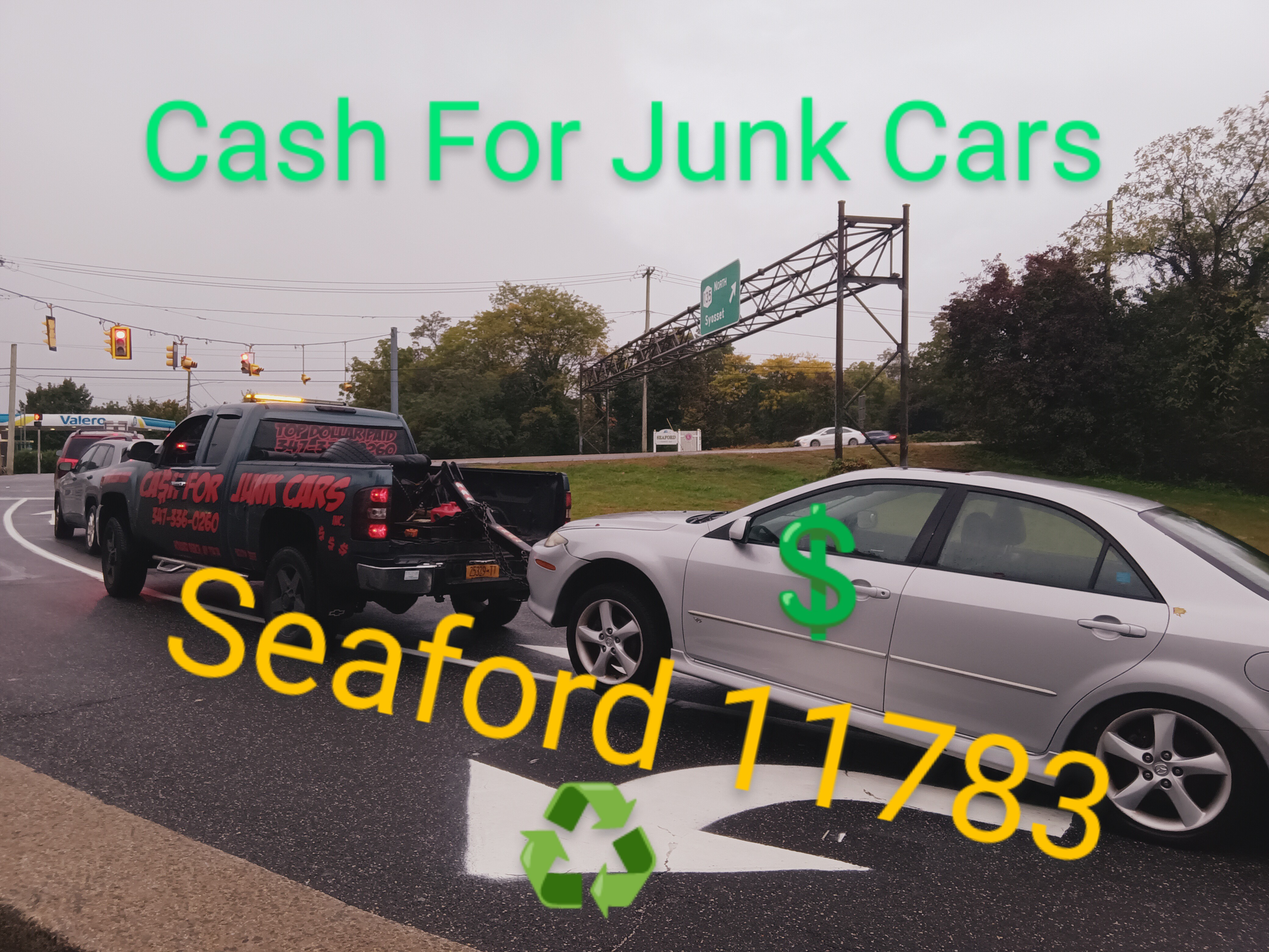 towing a junk vehicle in Seaford long island